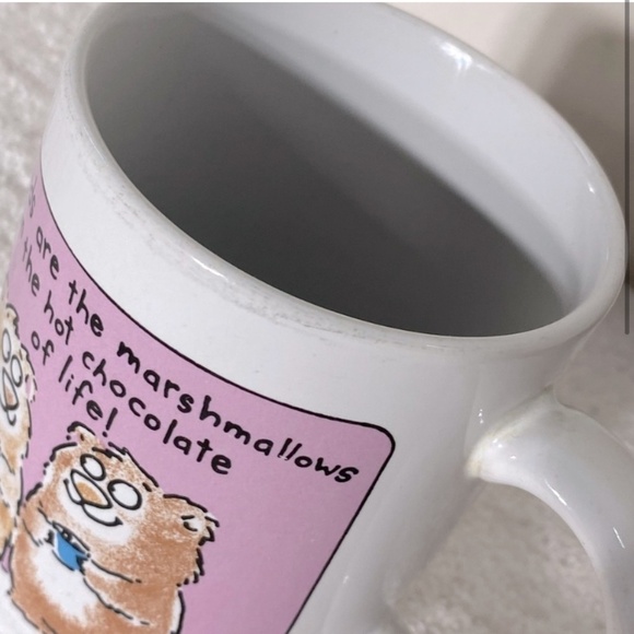 Vintage Hallmark Shoebox Greetings Friends Are Marshmallows Mug - Picture 2 of 11